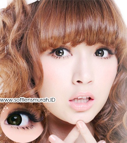 softlens barbie princess lace brown 2