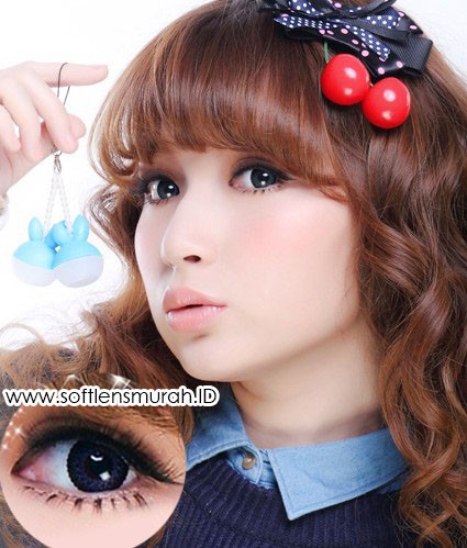 softlens barbie princess lace blue 2