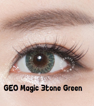 geo magic 3 tone (geo tri color) green