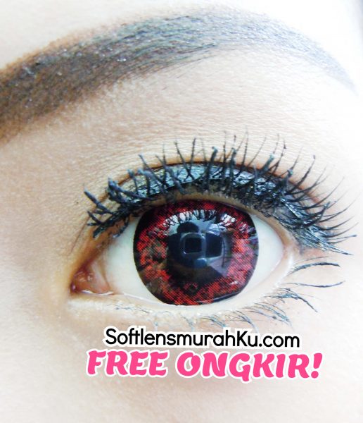 softlens aimu medusa red burgundy