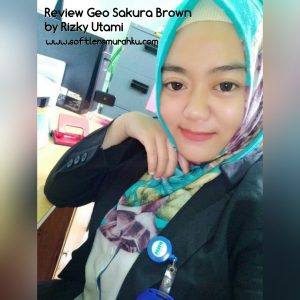 review geo sakura brown sis rizki utami