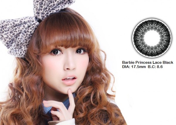 softlens barbie princess lace black