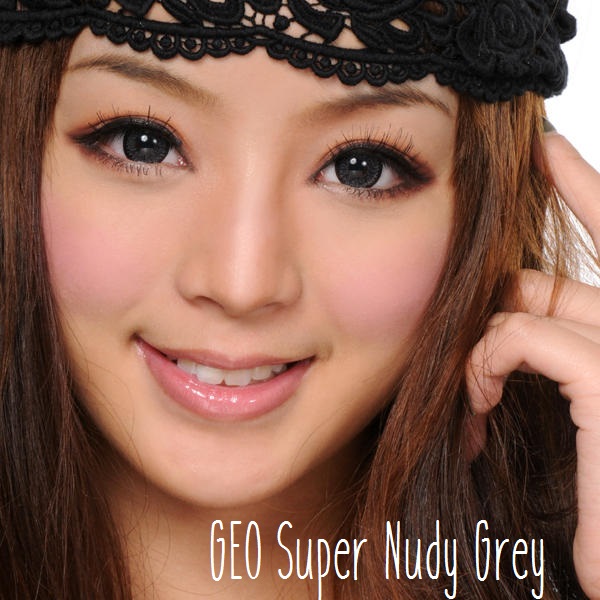 softlens geo super nudy grey