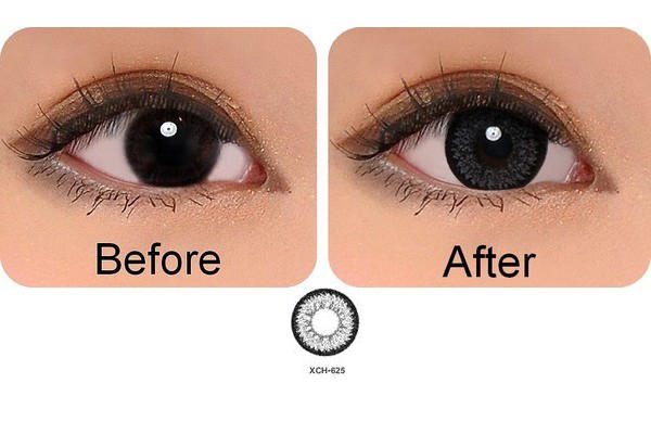 softlens geo super nudy grey