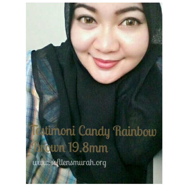 testimoni candy rainbow brown