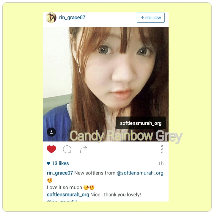 testimoni candy rainbow grey sis grace