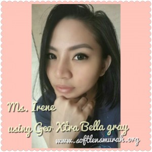 testimoni softlens geo xtra bella gray