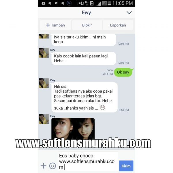 testimoni eos baby choco sis ewy