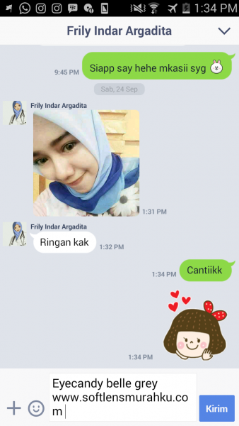 testimoni eye candy belle