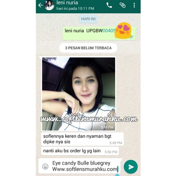 testimoni eye candy bulle sis leni nuria