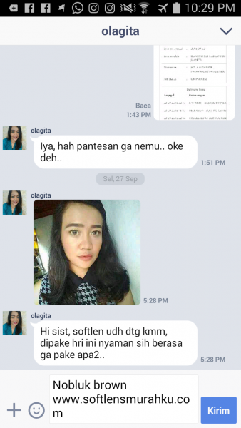 testimoni nobluk sis olagita