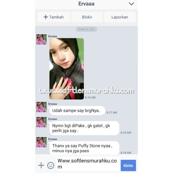 testimoni puffy sis erva