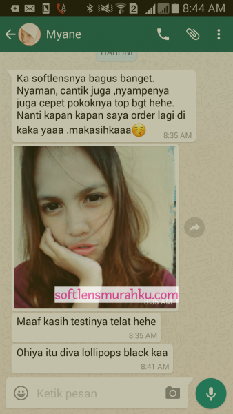 review diva lollipop black sis myane 2