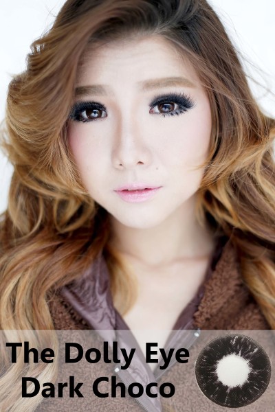 softlens dolly eye glamour choco