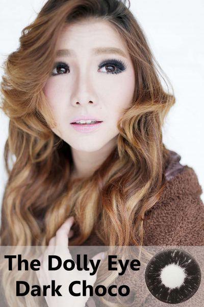 softlens dolly eye dark chocolate