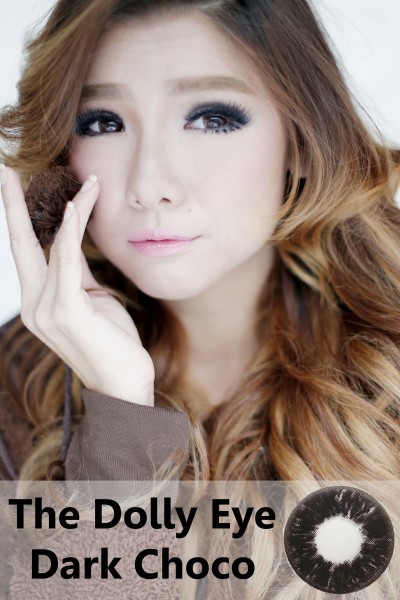 softlens dolly eye glamour choco