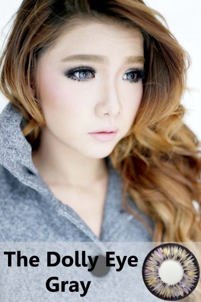 softlens dolly eye grey softlens abu abu diameter besar