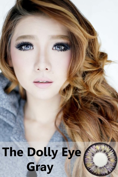 softlens dolly eye glamour grey