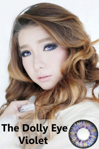 softlens dolly eye violet