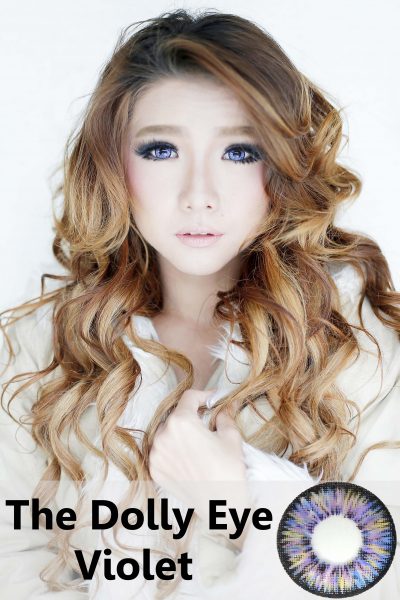 softlens dolly eye violet