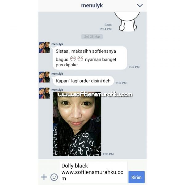 review dolly eye black sis menulyk