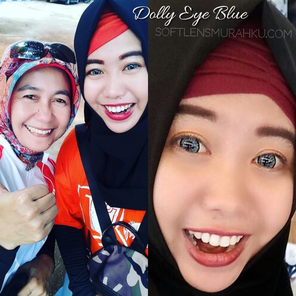 review dolly eye blue