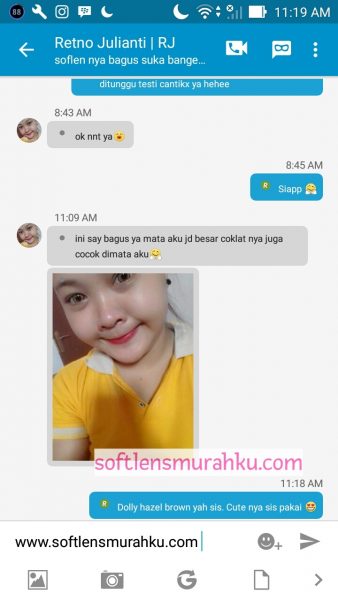 review dolly hazel brown sis retno