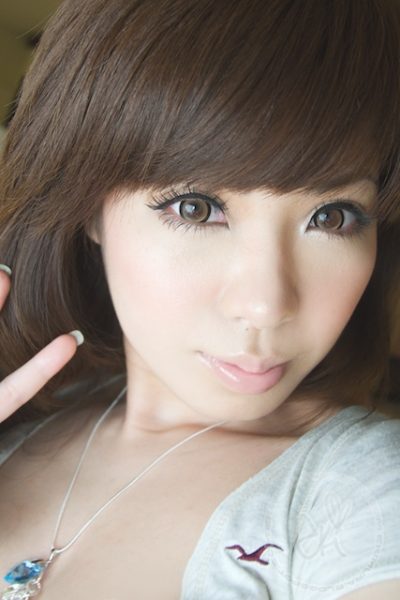 EOS Candy sugar brown softlens