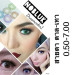 NEW Softlens Dreamcolor NOBLUK 14.5mm