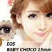 Softlens EOS Baby Black & Choco 15mm