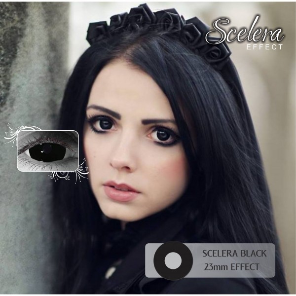 softlens sclera black 