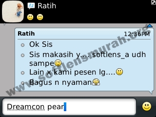 testimoni softlens dreamcolor dreamcon pear