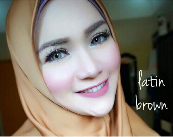 softlens latin brown 3 tone