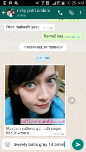 review sweety batis grey rizky