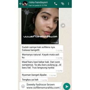 review sweety hydrocor brown sis riska