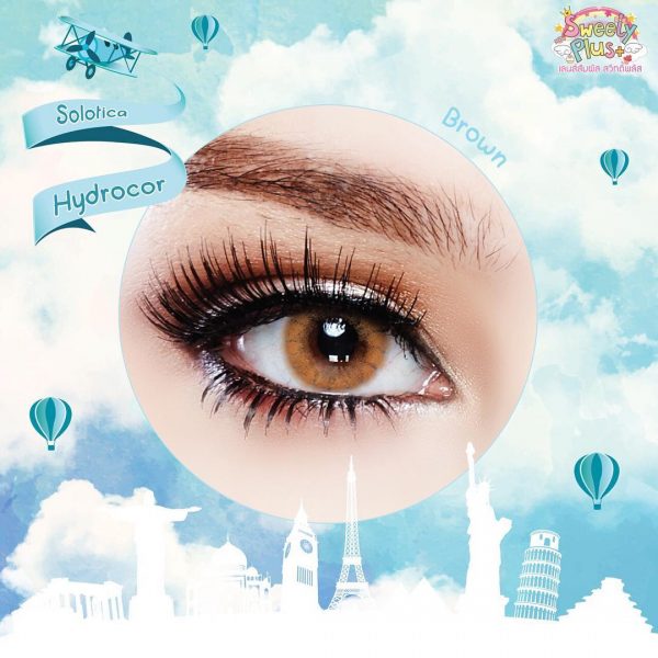 softlens solotica hydrocor brown