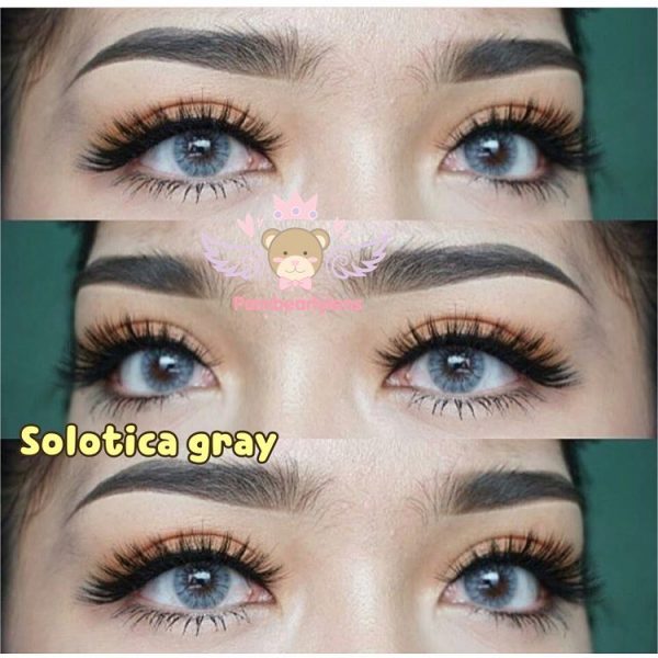 softlens solotica hydrocor grey, softlens abu abu terang natural