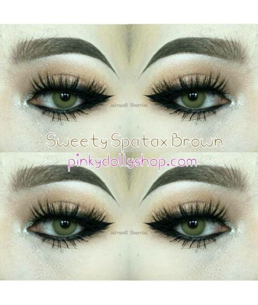 softlens sweety spatax brown