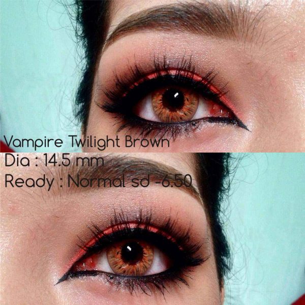 softlens vampire twilight brown