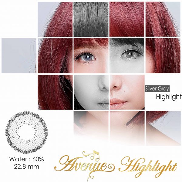 softlens avenue highlight grey