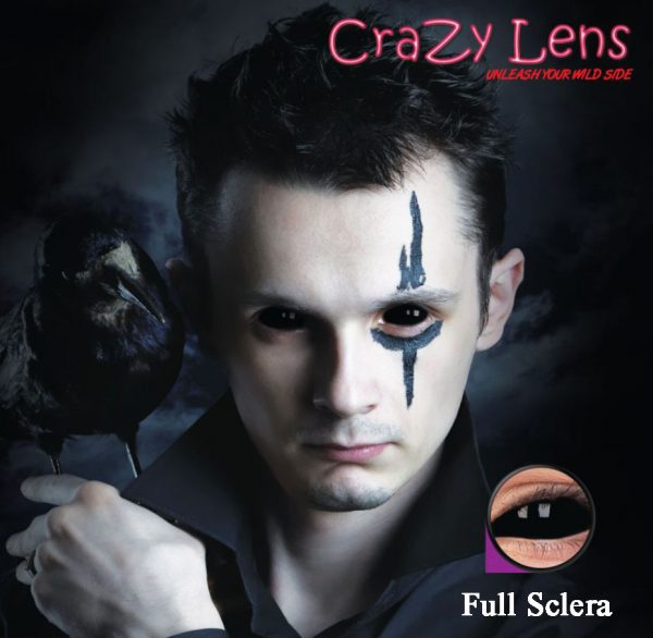 softlens full sclera black