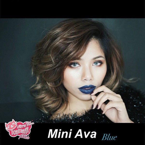 mini ava blue kitty kawaii