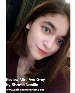 review mini ava grey sis shania nabilla