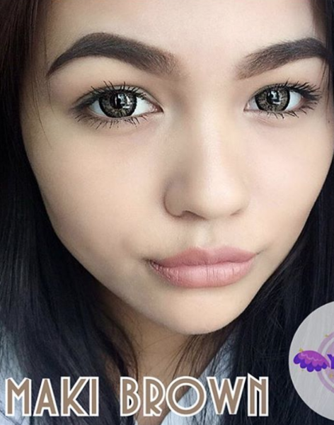 softlens dreamcon maki brown