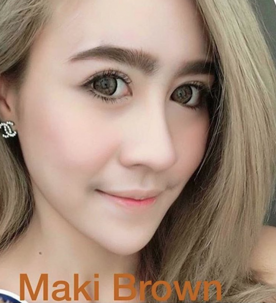 softlens maki brown