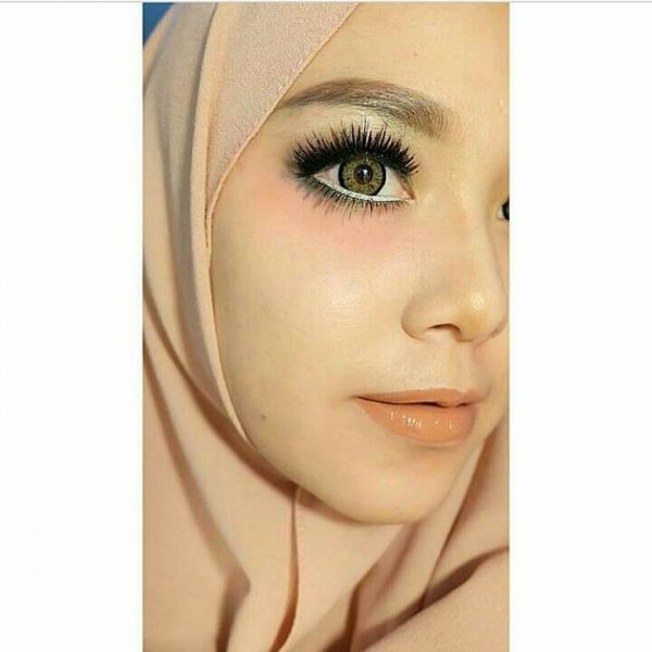 maki brown softlens