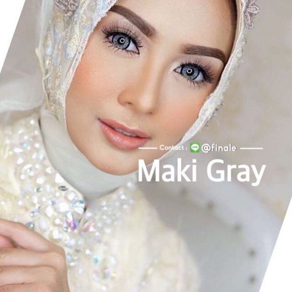 maki grey softlens
