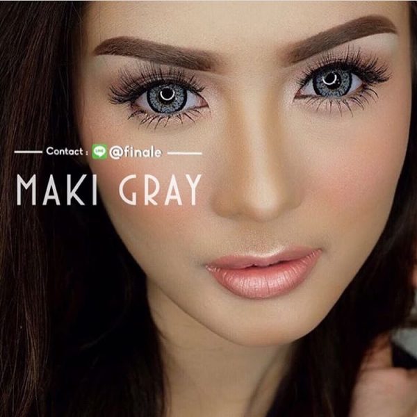 maki grey softlens