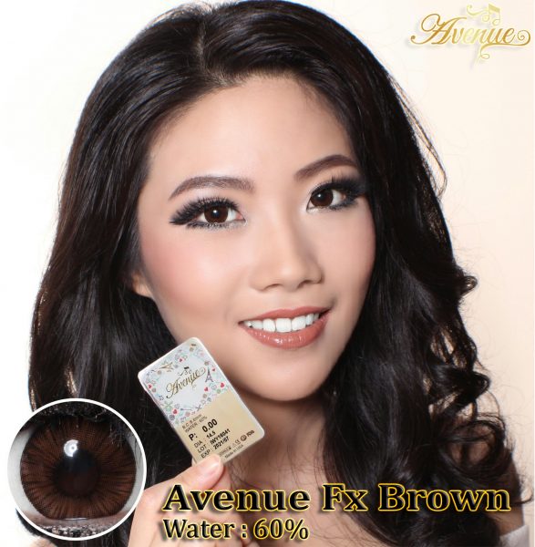 softlens avenue fx brown