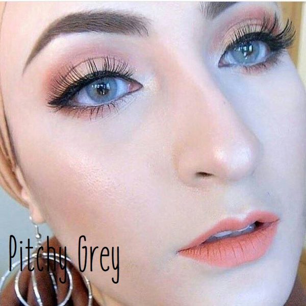 sweety pitchy grey softlens
